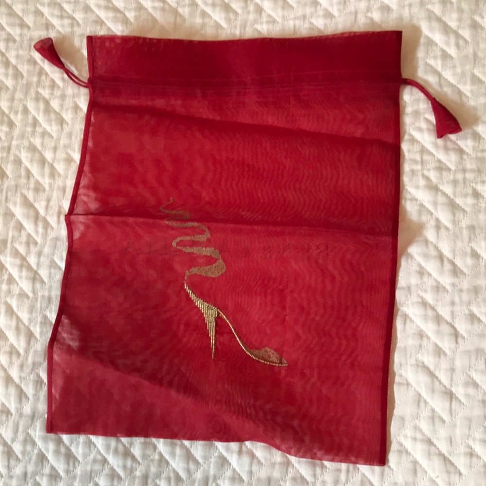 Rene Caovilla beaded dustbag